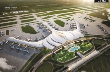 Tổng hội xây dựng Việt Nam chọn biểu tượng của sân bay Long Thành là hình hoa sen